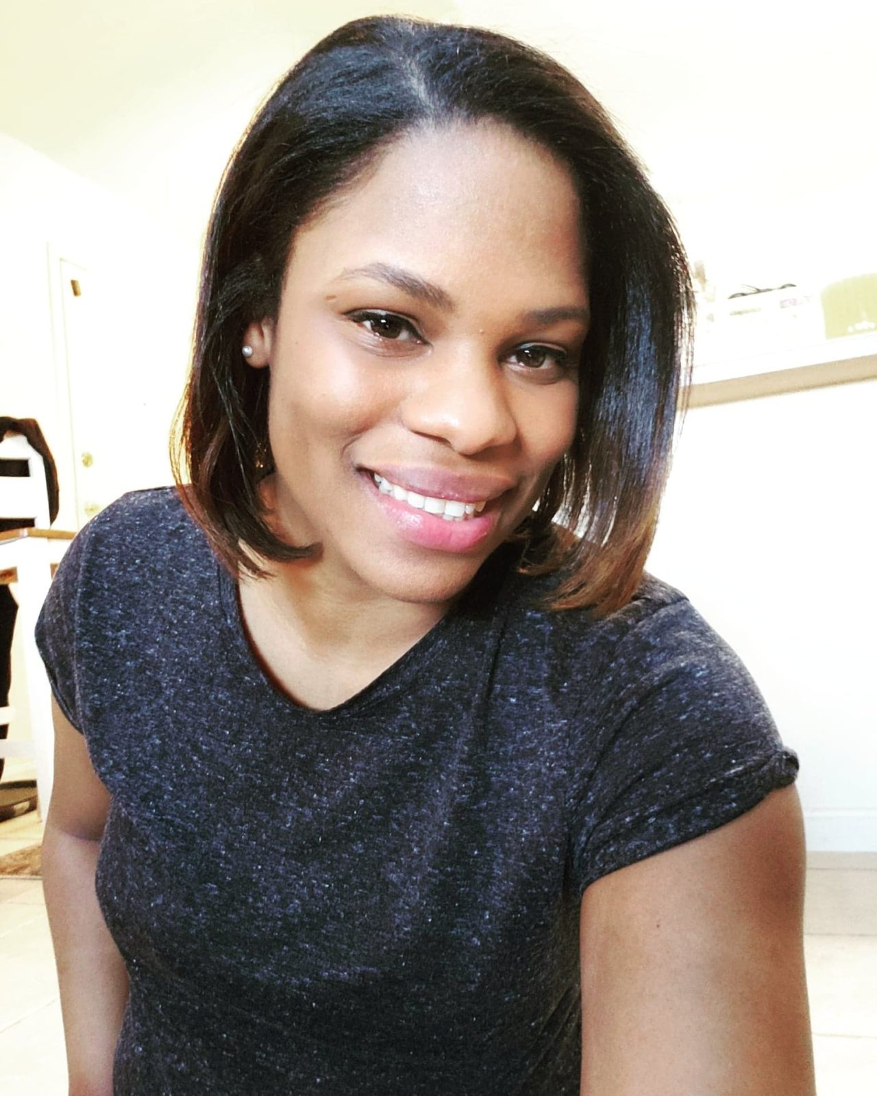 Image of a woman smiling