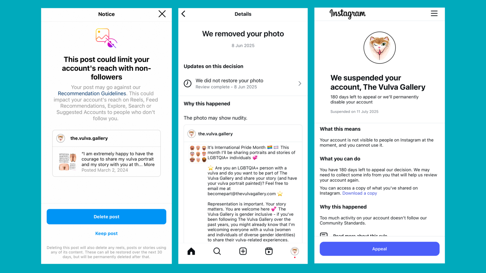 ‘Thanks to AI, the censorship is faster and frankly, more ridiculous’: Sex ed content creators fall foul of Instagram’s algorithms